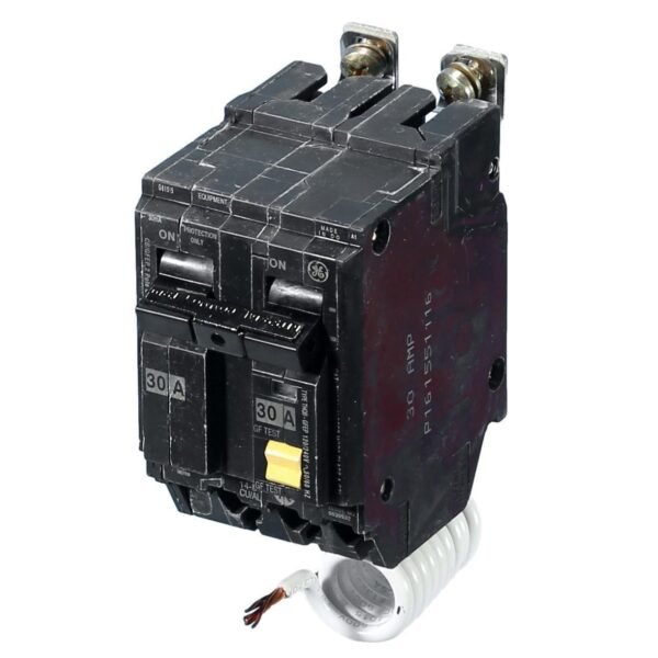 THQB2130GFEP - GE 30 Amp 2 Pole 30 mA Ground Fault (GFCI) Breaker