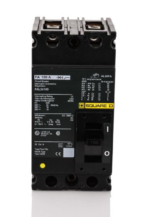 FAL24100 - Square D - 100 Amp Molded Case Circuit Breaker Feed Thru - 100 Amp - 2 Pole - 480 Volt