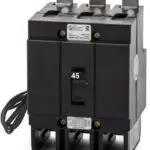 GHB3045S1 - Cutler Hammer Bolt-On 480V 45A 3 pole circuit breaker 120V Shunt Trip