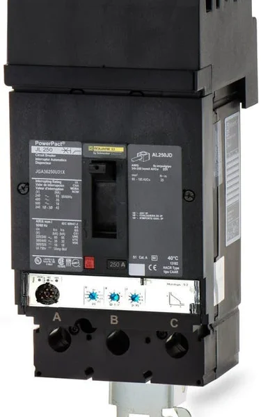 JGA36250U31X - Square D - Molded Case Circuit Breakers I-Line Plug-In - 250 Amp - 3 Pole - 600 Volt