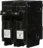 Q230H - Siemens - 30 Amp 22kA Circuit Breaker Plug-In - 30 Amp - 2 Pole - 240 Volt - Image 2