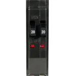 QO2020 - Square D - 20 Amp Tandem Circuit Breaker Plug-In - 20/20 Amp - 1 Pole - 120 Volt