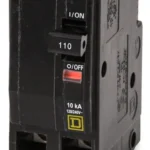 QO2110VH - Square D - 110 Amp Molded Case Circuit Breaker Plug-In - 110 Amp - 2 Pole - 240 Volt