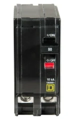 QO280 - Square D - 80 Amp Circuit Breaker Plug-In - 80 Amp - 2 Pole - 240 Volt