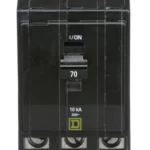 QO370 - Square D - 70 Amp Circuit Breaker Plug-In - 70 Amp - 3 Pole - 240 Volt