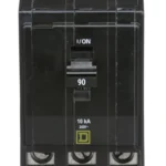QO390 - Square D - 90 Amp Circuit Breaker Plug-In - 90 Amp - 3 Pole - 240 Volt