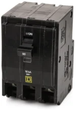 QO390VH - Square D - 90 Amp Molded Case Circuit Breaker Plug-In - 90 Amp - 3 Pole - 240 Volt