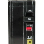 QOB270 - Square D - 70 Amp Circuit Breaker Bolt-On - 70 Amp - 2 Pole - 240 Volt